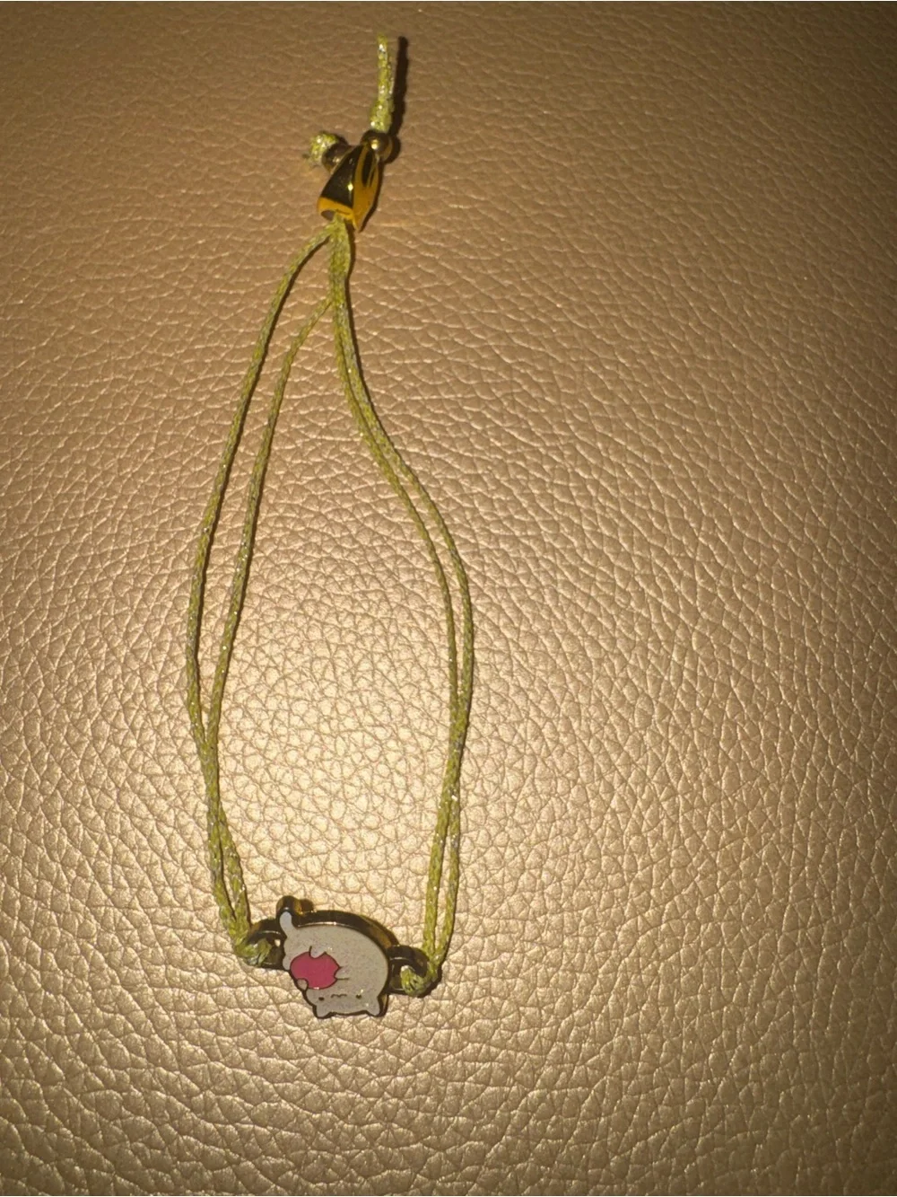 Kids Cat Charm Adjustable Bracelet